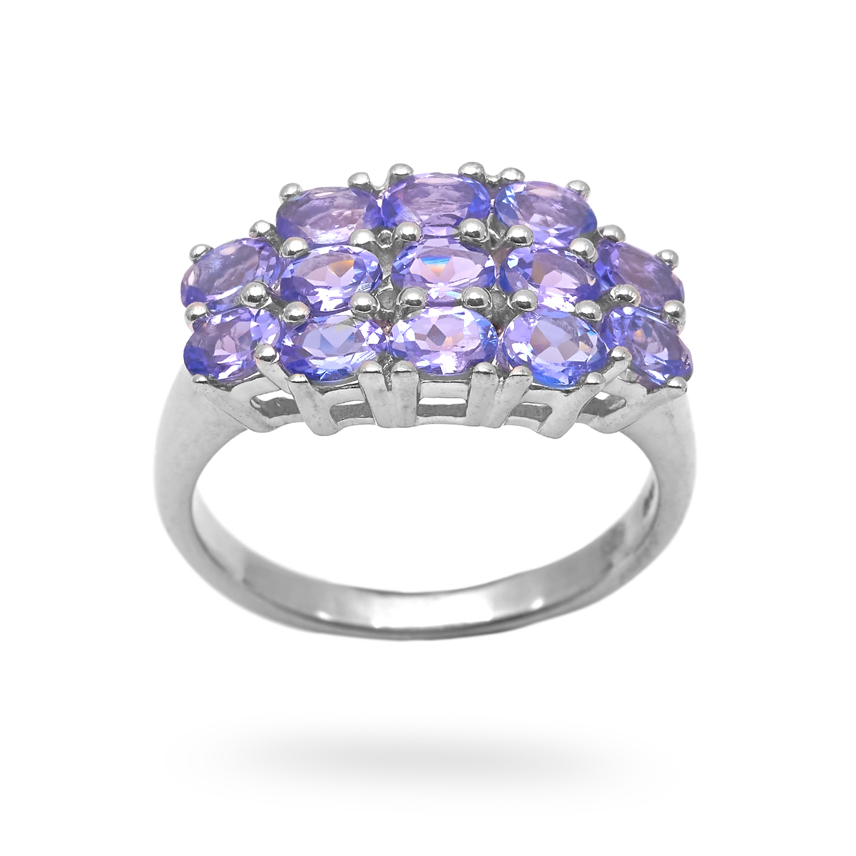 Bague tanzanite argent Olpha